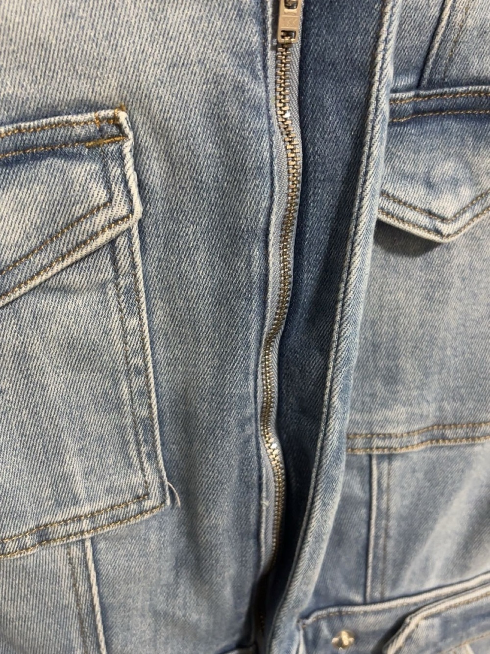 Good American Denim Jumpsuit- Size M - Picture 10 of 15
